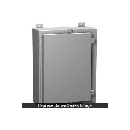 Hammond Clamps Electrical Enclosures, 30 in H, 8 in D, 25.38 in W 1447SN4E8